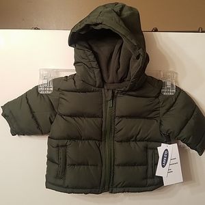 Winter puff coat for 3 month old baby